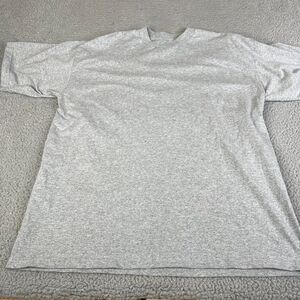 VINTAGE Y2K  Blank Pro Club T Shirt Mens XL Gray USA  Heavyweight Streetwear